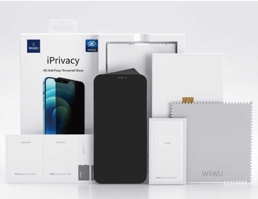 Apple iPhone 12 Pro Max Wiwu iPrivacy HD Anti-Peep Screen Protector
