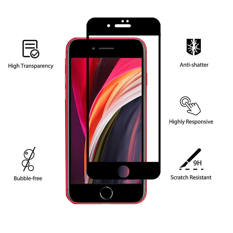 Apple iPhone SE 2020 Zore Dias Glass Screen Protector