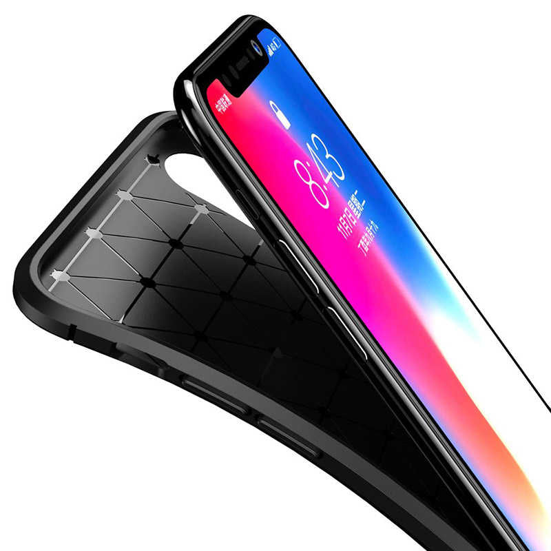 Apple iPhone XS Max 6.5 Case Zore Nero Silicon