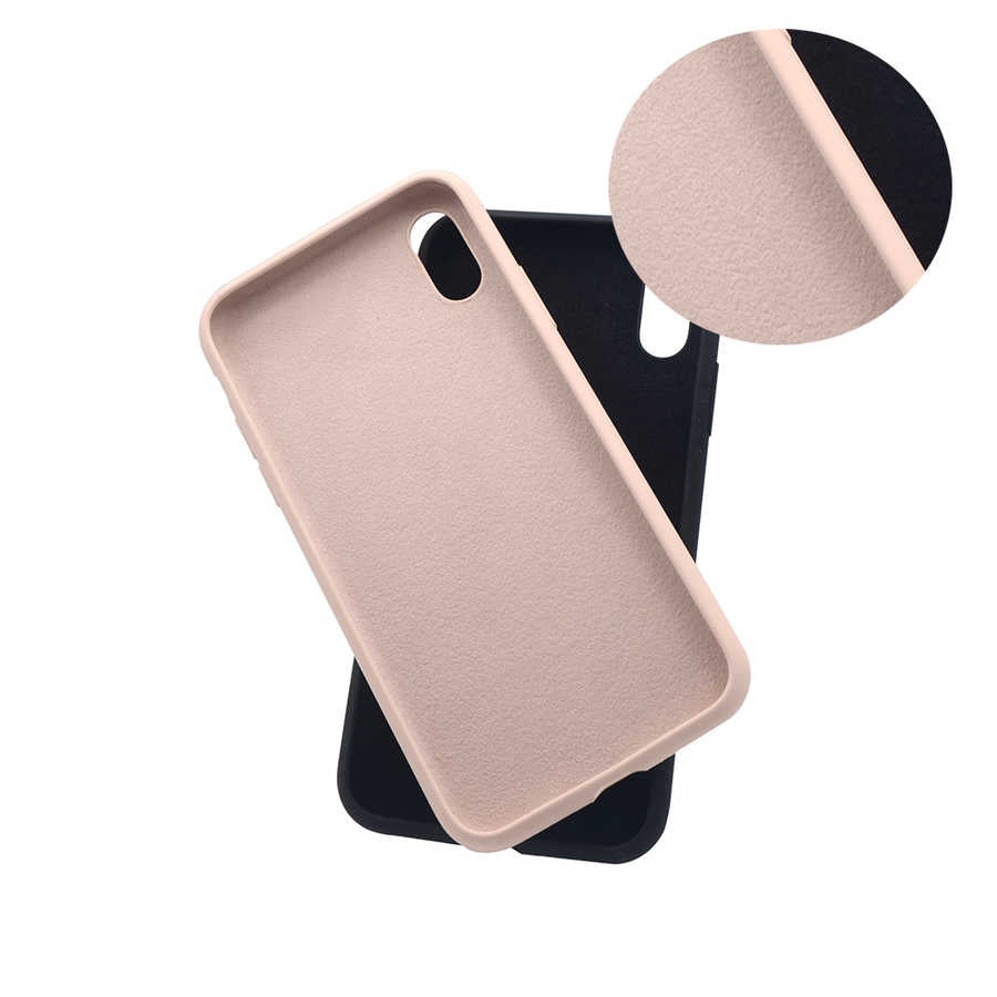 Apple iPhone XS Max 6.5 Case Zore Silk Silicone