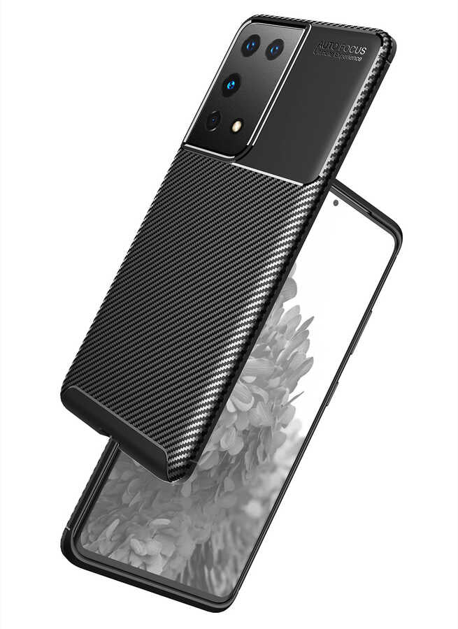 Galaxy S21 Ultra Case Zore Nero Silicon