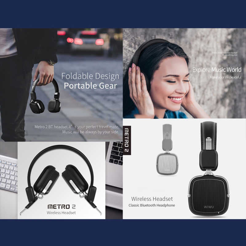 Wiwu Metro 2 Bluetooth Headset