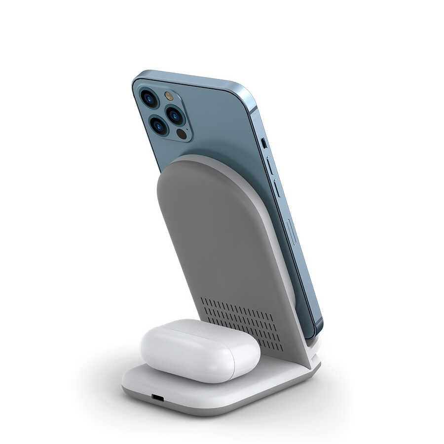 Wiwu Power Air 2 in 1 Wireless Charge Stand