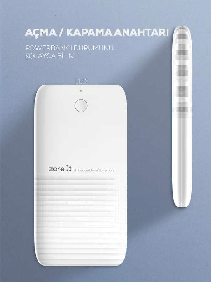 Zore ZR-1009 10000 Mah Powerbank